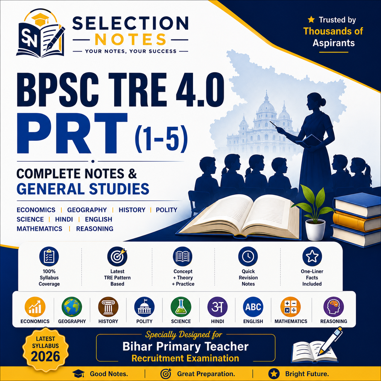 BPSC TRE PRT (1-5) Notes
